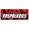 Signmission FRESH RASPBERRIES BANNER SIGN fruit signs farmers market fresh picked B-72 Fresh Raspberries - alternate 1